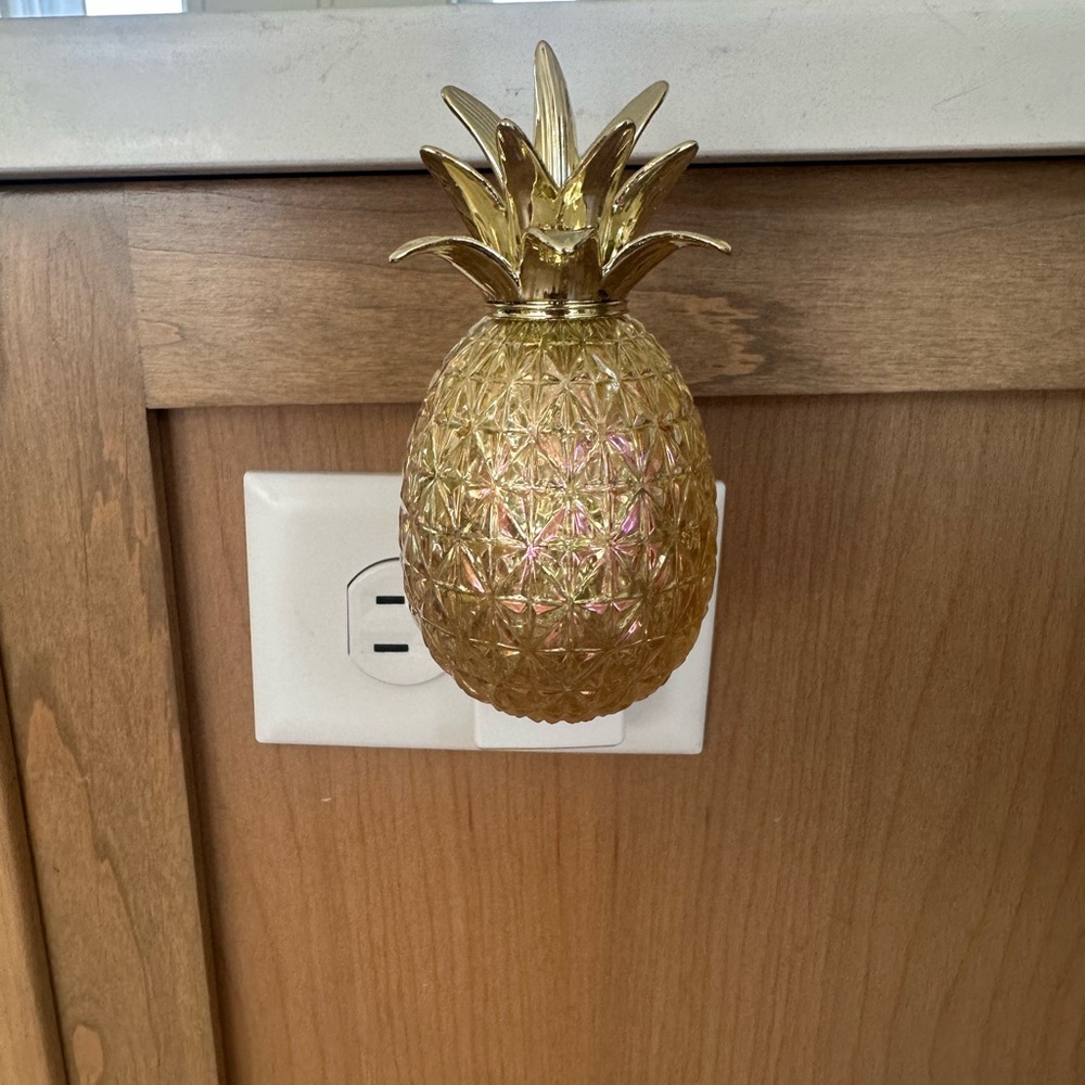 Bath & Body Gold Pineapple Wall Plug